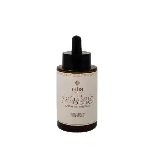 Isha Cosmetics Olio di Nigella Sativa e Fieno Greco